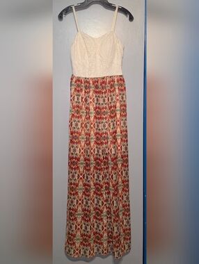 Boho Printed Maxi Skirt - Multicolor